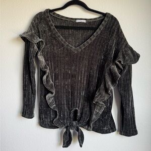 Dainty Hooligan Textured Knit Sweater